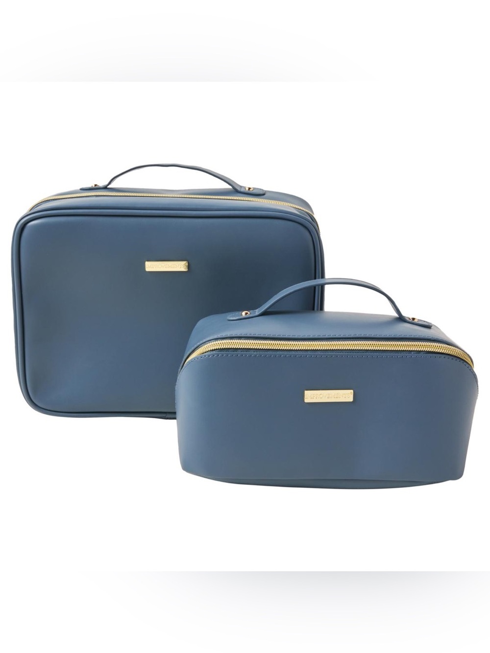 Improvements Beauty Travel Organizer - Set of 2 blue